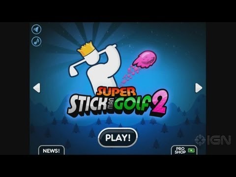 Super Stickman Golf 2 - The First 10 Minutes - YouTube
