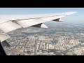 United Airlines Boeing 777-200ER Beautiful Approach and Landing in Beijing Capital Airport