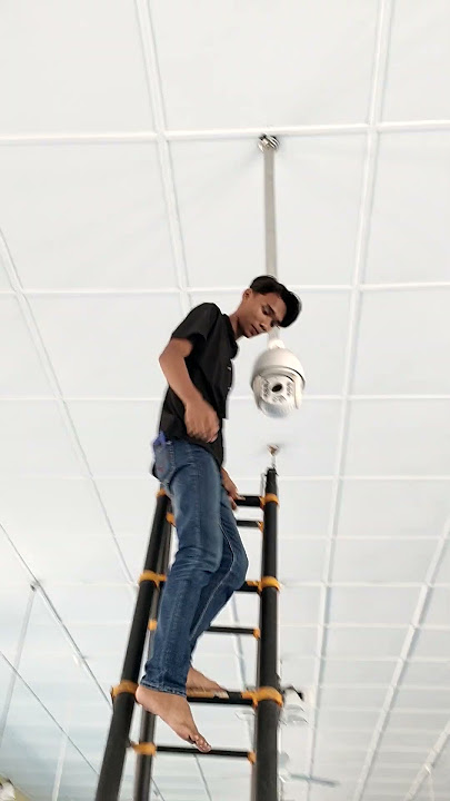 Camera PTZ lagi Besar Dari Kepala Intern #easycctv #cctvjohor #security #easy #cctv