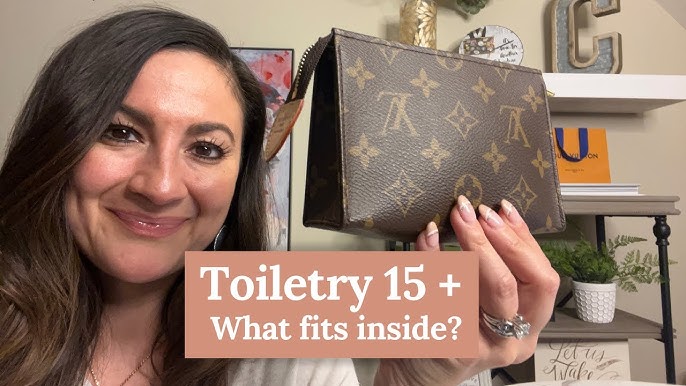LOUIS VUITTON TOILETRY POUCH 19 vs 26 🤔 // What Fits & What I Use