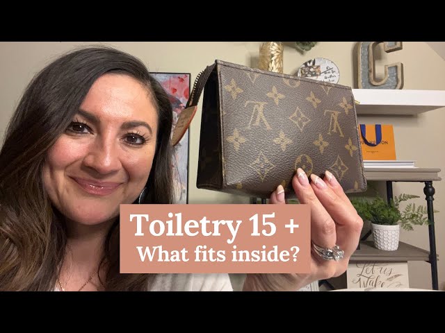 TOILETRY POUCH 15!! Been waiting for her for months and she is