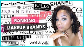 Ranking Makeup Brands From Best to Worst | Makeup Brand Tier List