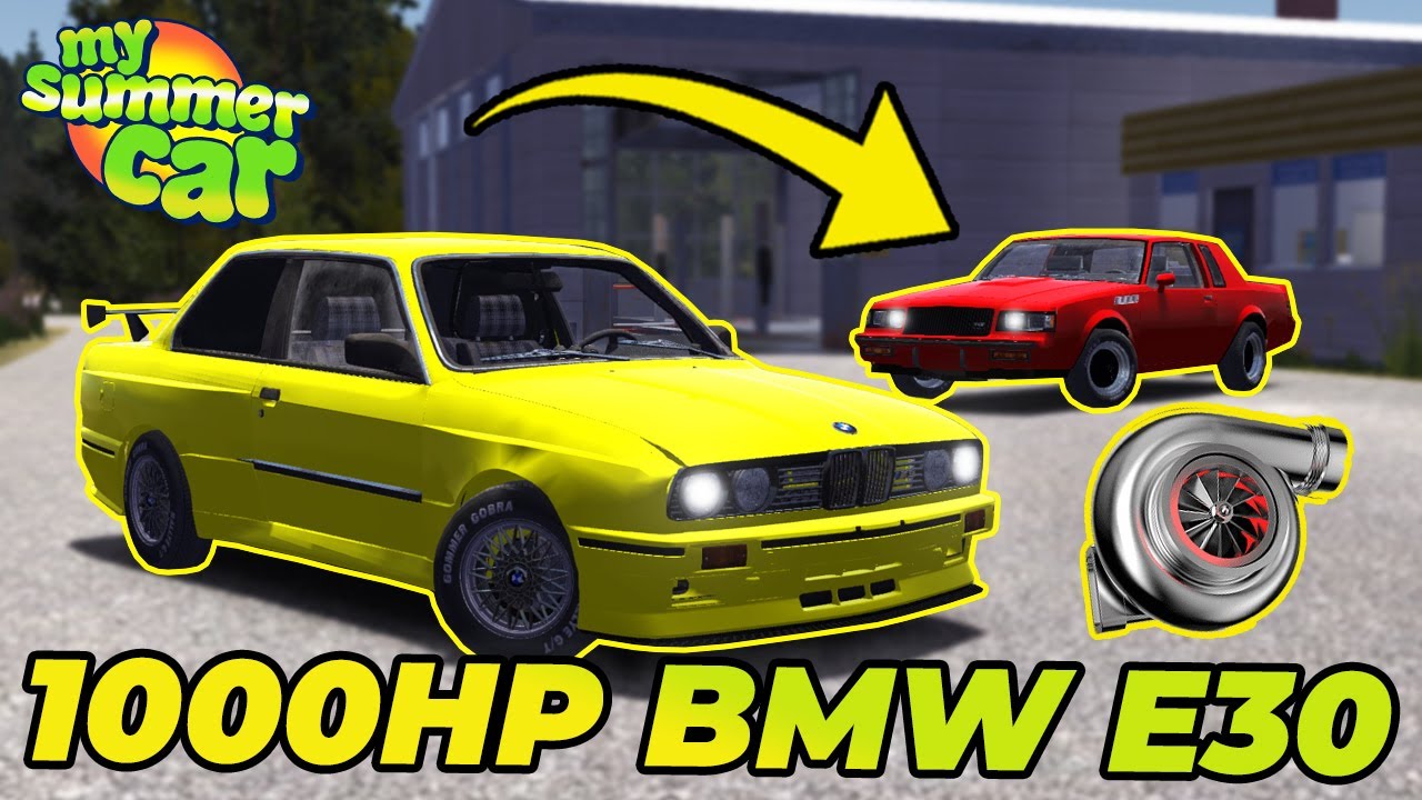 1000HP into BMW M3 E30 From JUNKYARD! | My Summer Car 