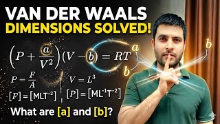 Principle of Homogeneity &amp; Van der Waals Equation | Dimensions and Units Class 11 Physics