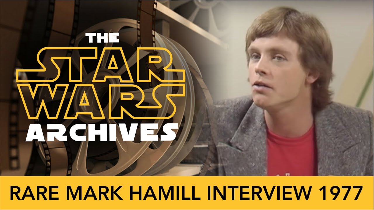 RARE Mark Hamill Original Star Wars BBC "Blue Peter" Interview (1977)