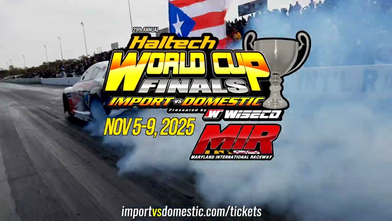 29th annual Haltech World Cup Finals presented Wiseco going down