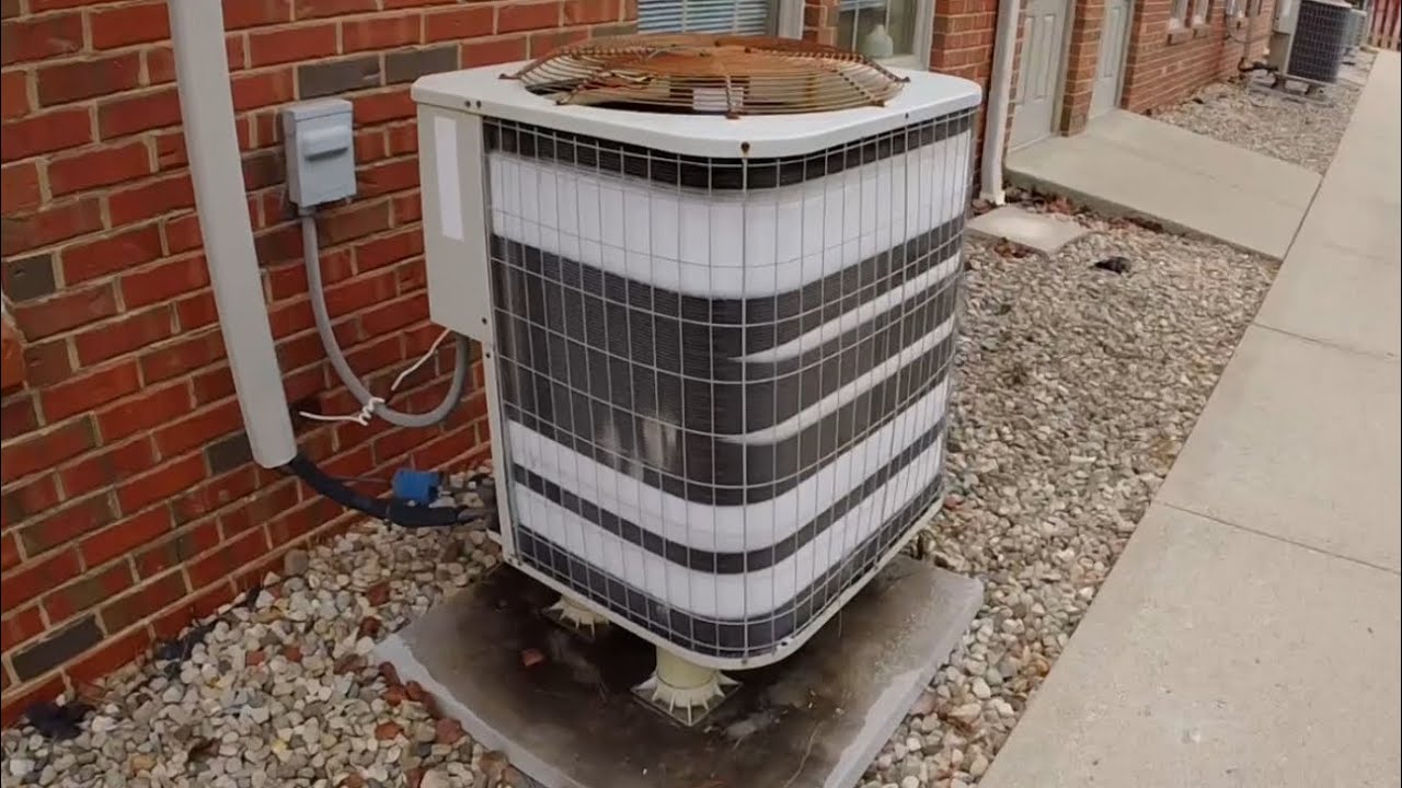 2011 Payne PH13 Heat Pump - Almost Full Defrost Cycle (Steam Show)