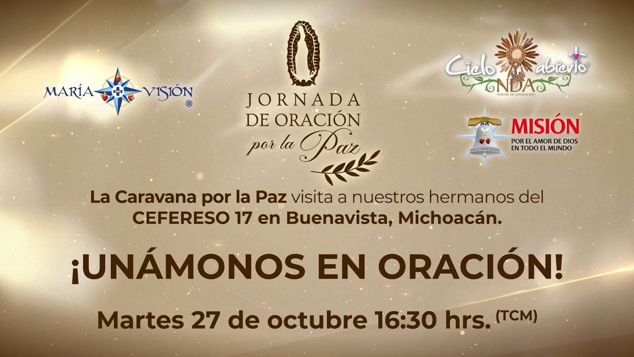 La Caravana por la Paz visita a nuestros hermanos del CEFERESO 17 en Buenavista, Michoacán.