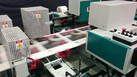 Plastic Bag Making Machine - Soft Loop handle bag making machine