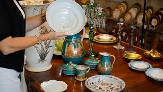 How To Identify Collectible Stoneware Pottery : Antique Glassware, Pottery & More