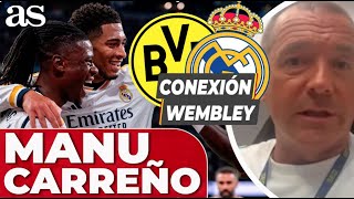 MANU CARREÑO, entrevista: ANÁLISIS REAL MADRID vs. DORTMUND: Vinicius, Bellingham...