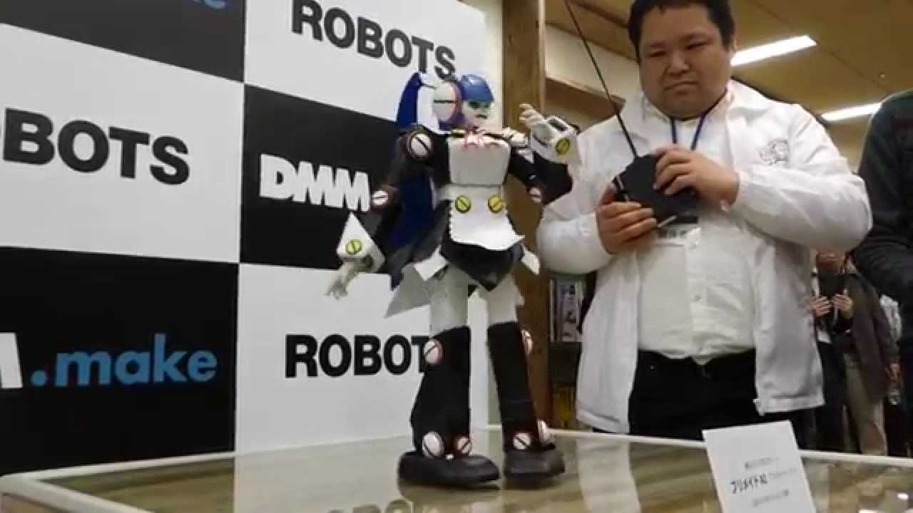 「プリメイドAI」の試作ロボット「プリメイド・ミイ」のダンス DMM.make ROBOTS