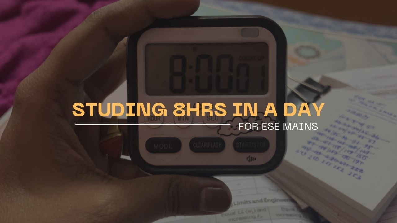 T-120 | UPSC ESE MAINS 2026 | Study  Log  #06 @shreyaESEJournal 