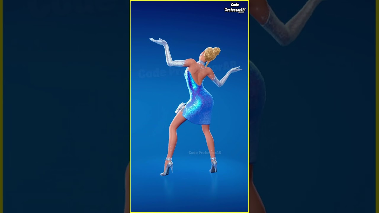 Fortnite Just A Girl Emote Cat Holloway Skin Silver Screen Style Thicc 🍑😜