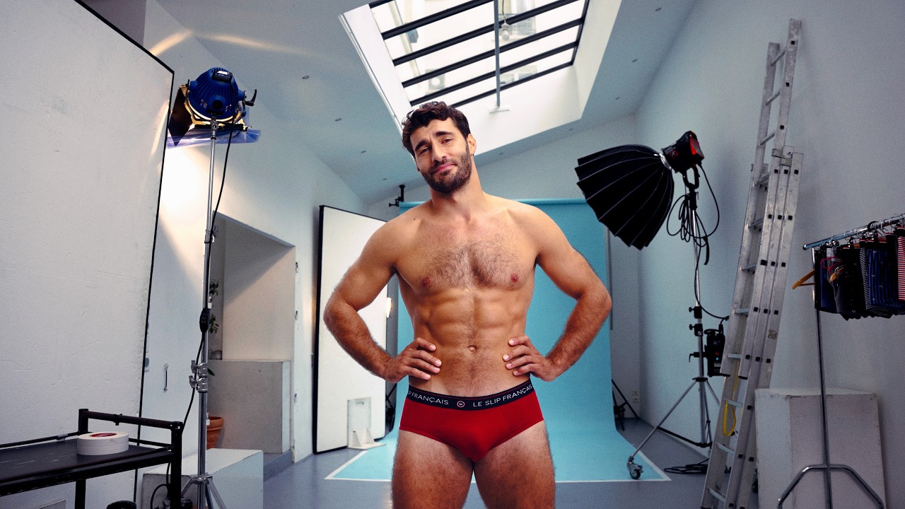 Un homme en Slip : c'est Panache 🦾