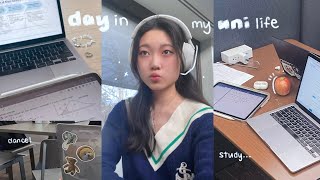 a day in my uni life VLOG .˚ ᡣ . classes, morning & night routine, library sessions, etc.