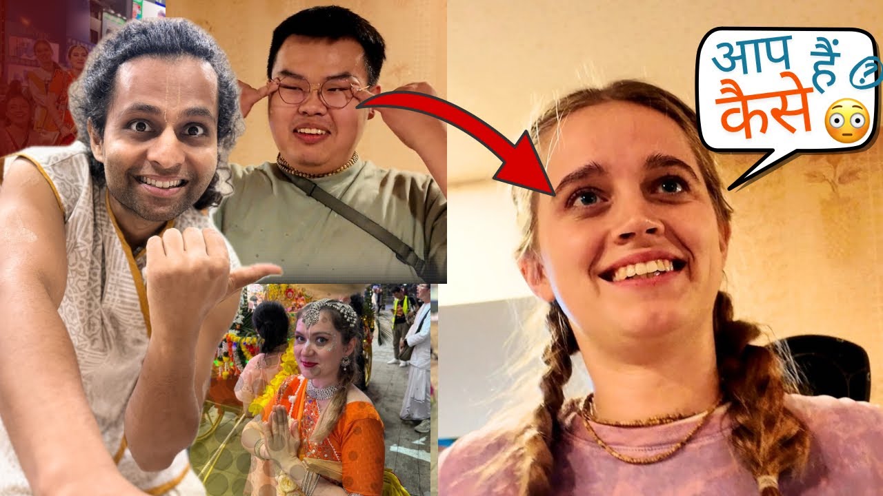 Cute Moment at Harinam in Taiwan 🇹🇼 | She Spoke Hindi 😱