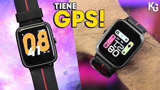 NUEVO Smartwatch Barato y Bueno CON GPS! | Blulory Glifo 5 Pro Review en  Español | KING GORY - YouTube