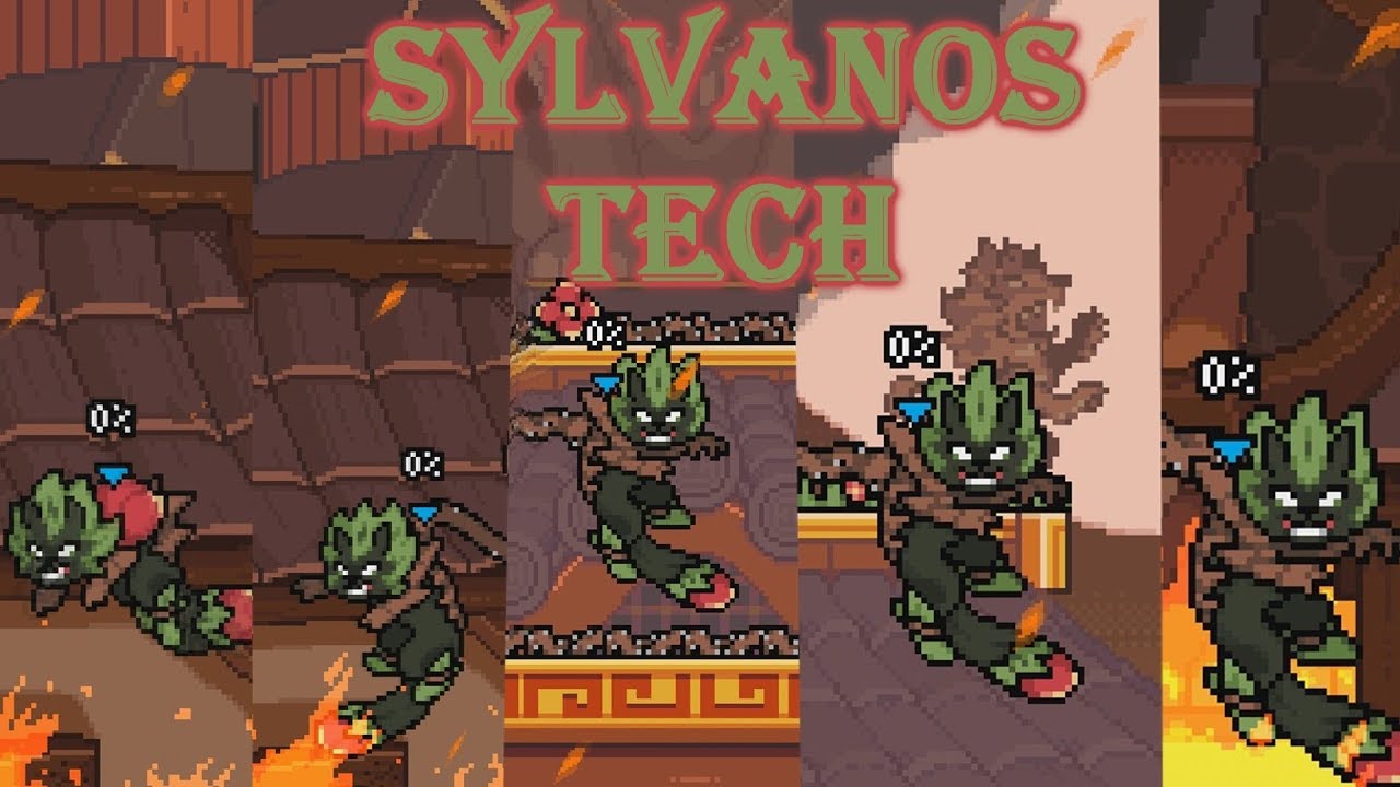 Rivals of Aether Sylvanos Tech - YouTube