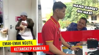 EMAK-EMAK Ngutil Ketangkep!! Momen Lucu Yang Terjadi Di Tempat Belanja