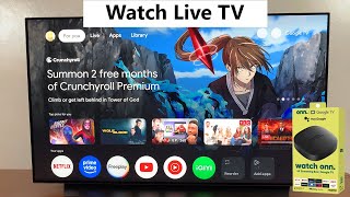 Onn Google TV Streamer : How To Watch Live TV screenshot 5