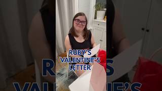 Ruby's Valentine's Letter