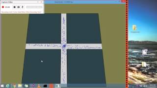 Crowd Simulation Using SteerLite - TestCase 1