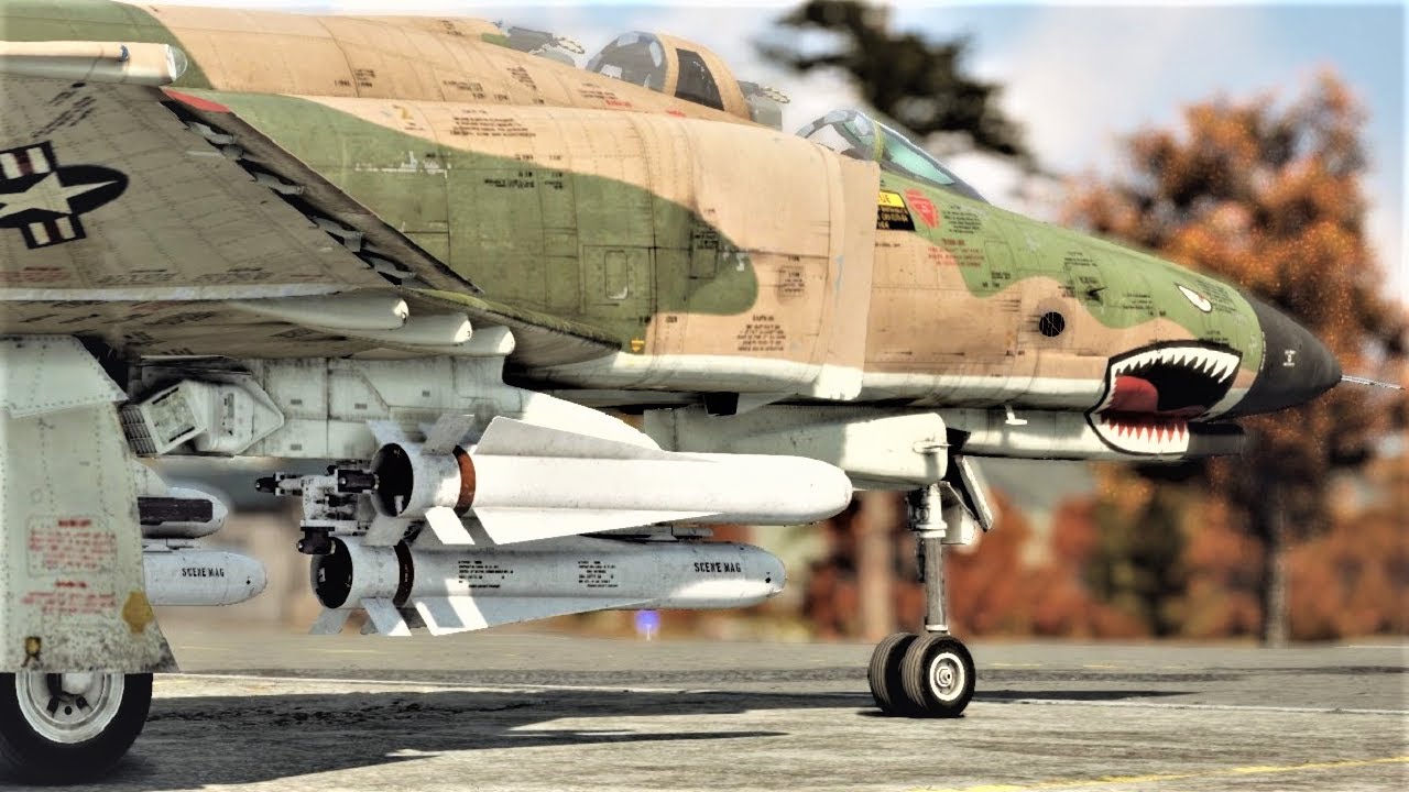 Phantom Got New Maverick Missile F 4e Agm 65b Test Fly War Thunder 2 7 Red Skies Youtube