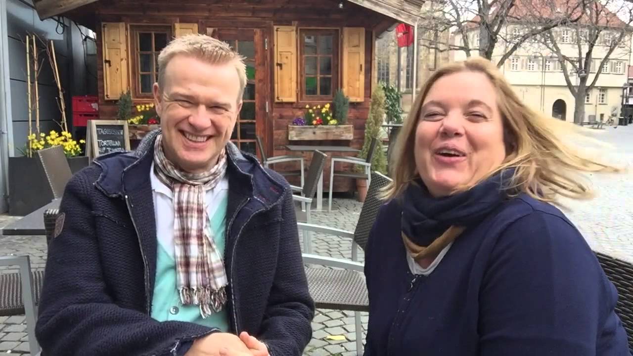 Ariane Plaudert Mit Wulf Wager Cannstatter Mundarttage 2016