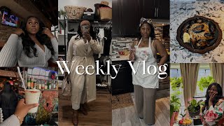 NYC  Vlog |  NYC Happy Hour | Chicken curry Mukbang | Cooking seafood pasta | Amateur kitchen garden