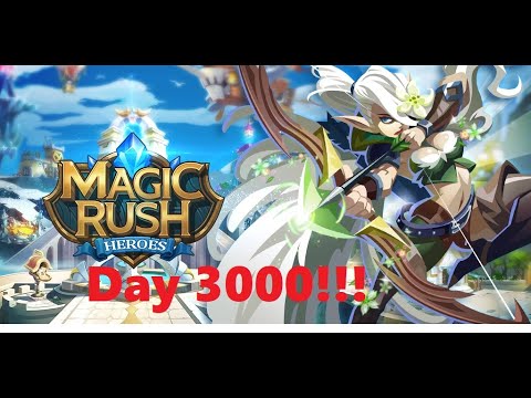 Magic Rush: Heroes - Day 3000!!! My last daily routine in the game... (2023.11.21.)