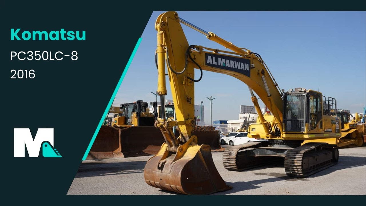 Komatsu PC350LC 8 Track Excavator | 2016