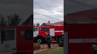 АЦ 8,0-40 (6302) производства ООО "ПОЖСНАБ" на боевом выезде в Воронежской области