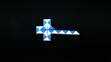 How to make a Sword using Snake Cube-24 Blocks