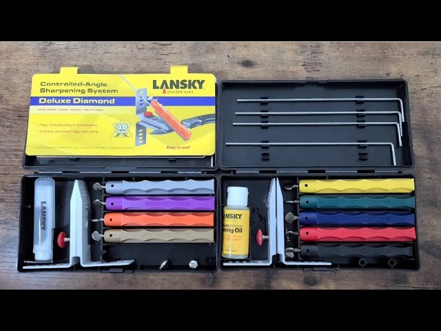 035 How To Use The Lansky Sharpening System, Full Tutorial 