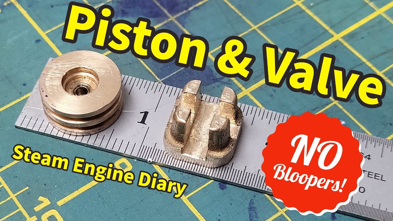 18 Machining the Piston and Valve PMR 5 steamengine steamengines 