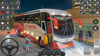 Euro Bus Driving Simulator 3D (ранний доступ) — геймплей на Android screenshot 2