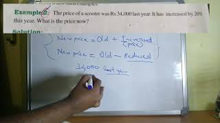 COMPARING QUANTITIES/CH-8/CLASS 8/CBSE/INCREASE AND DECREASE PERCENTAGE/ MATHSPEDIA
