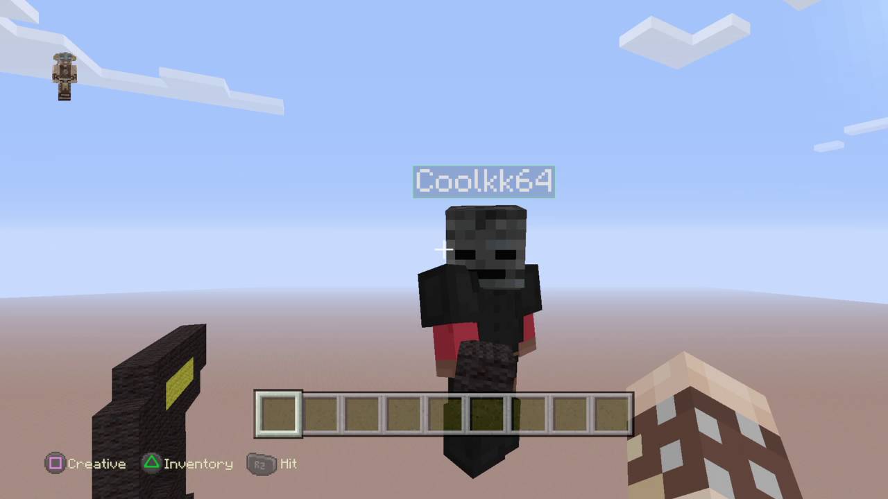 Minecraft Return of the Head Glitch! YouTube