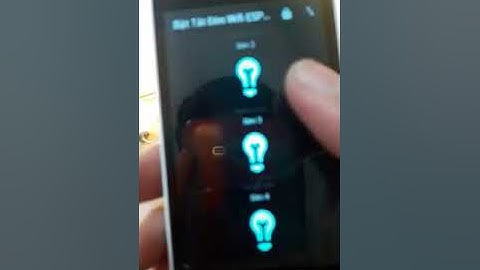 Điều Khiển Thiết Bị Qua WiFi Sử Dụng NodeMCu ESP8266