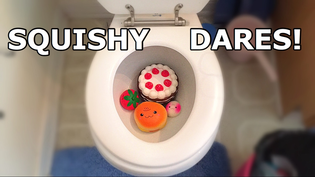 I FLUSH MY SQUISHIES IN THE TOILET!