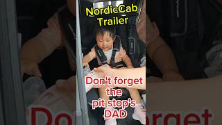 Yanna NordicCab Trailer Adventure. Dad don't forget the Pit Stop's 😂 Yanna NordicCab Trailer Adventure. Dad don't forget the Pit Stop's 😂