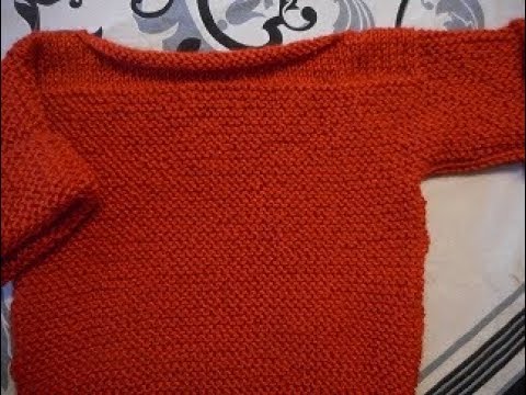 Tuto Tricot Brassiere Pull Bebe Youtube