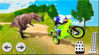 Bike Racing Dino Adventure 3D Game #Dirt Motorbike Racer Games screenshot 4