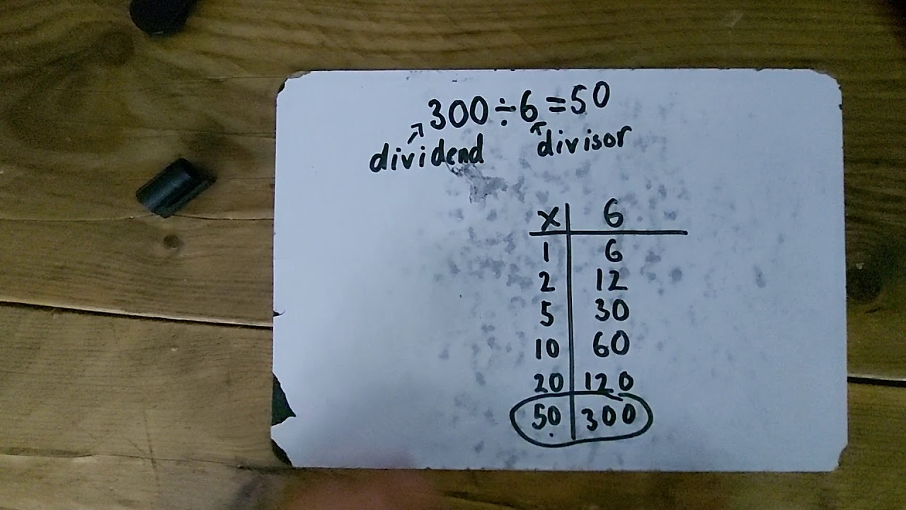 Using a coin card to find a division fact - YouTube