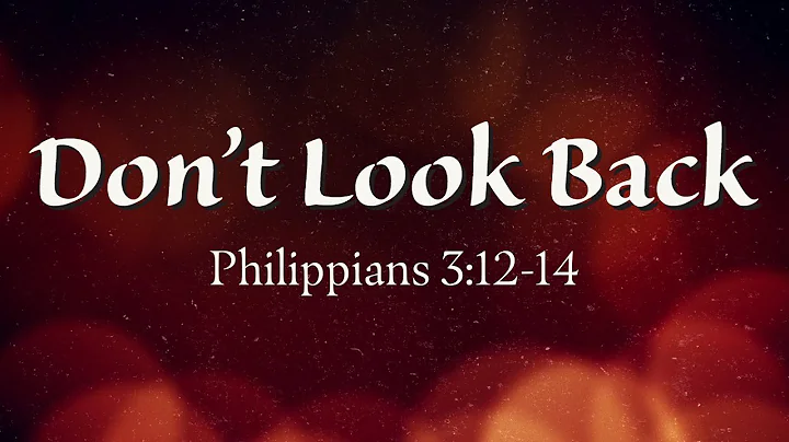 FUMC Allen Sermons "Don't Look Back" Rev Mary Beth...