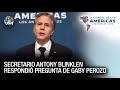 Secretario Antony #Blinken responde pregunta a periodista Gaby Perozo - #10Jun - VPItv
