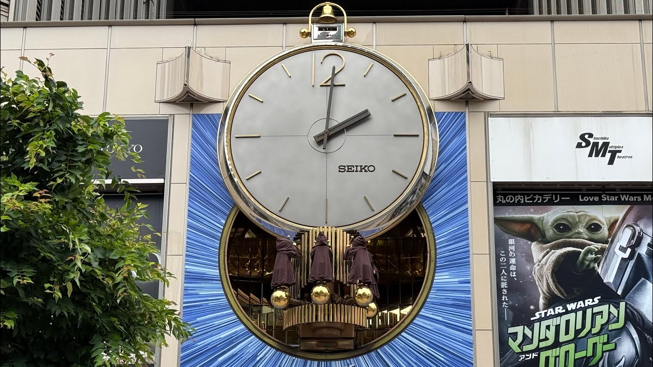 期間限定】 スターウォーズコラボ！ 有楽町 マリオンクロック からくり