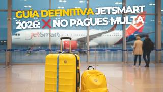 GUÍA JETSMART 2026 ✈️: ¡NO PAGUES EXTRAS! (equipaje, check-in y trucos)