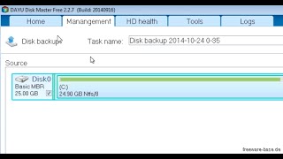 DAYU Disk Master Free - Installation und Bedienung in Deutsch screenshot 1